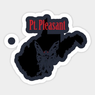 Pt. Pleasant Mothman Sticker